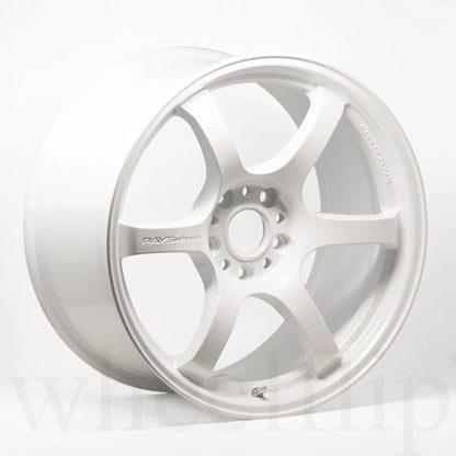 Gram Lights 57DR 18x9.5 +38 5x114.3 Ceramic Pearl White (SET)