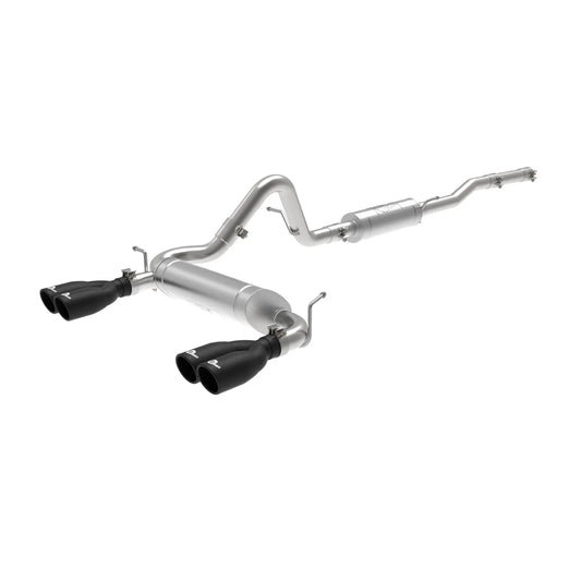 aFe 2.5in SS Vulcan Cat-Back Exhaust Jeep JK (07-18) V6-3.6/3.8L (49-38087-B)