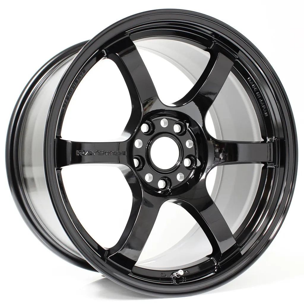 Gram Lights 57DR 18x9.5 +38 5x114.3 Glass Black (SET)
