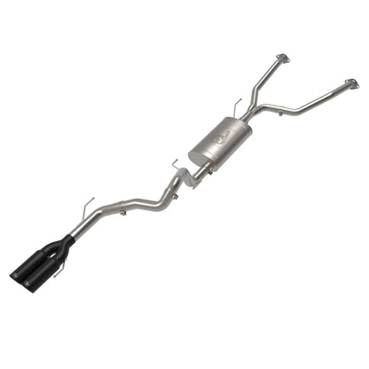 aFe Vulcan SS 2-1/2in-3in Cat-Back w/ Black Tip | Toyota Sequoia V6 3.4L (23-24) (49-36068-B)