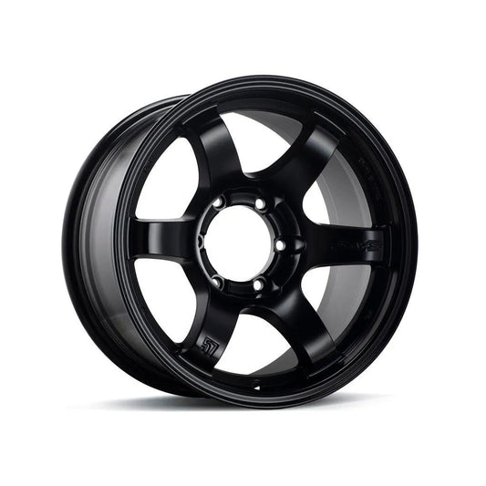 Gram Lights 57DR-X 18x9 +0 6x139.7 Semi Gloss Black (SET)