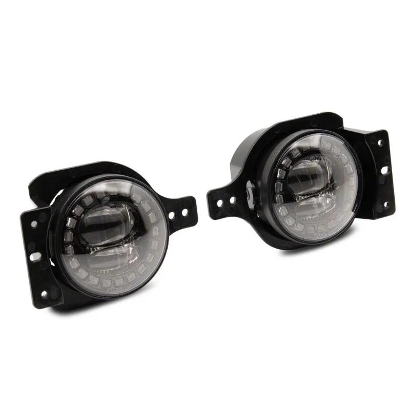 Raxiom 18-23 Jeep Wrangler JL/Gladiator JT Axial Nighthawk LED Fog Lights | Wrangler/JT (J141598)