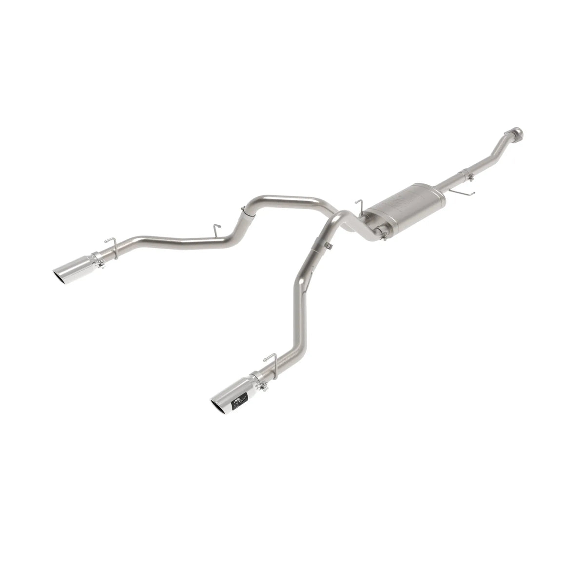 aFe Vulcan Series 3in 304 SS D&S Cat-Back Exhaust | Ford F-150 (21) (49-33127-P)