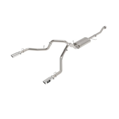 aFe Vulcan Series 3in 304 SS D&S Cat-Back Exhaust | Ford F-150 (21) (49-33127-P)