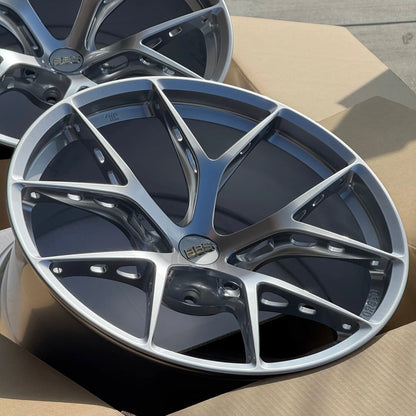 BBS FI-R Evo 20x9.5 +10, 20x10.5 +15 5x112 Diamond Silver (SET)