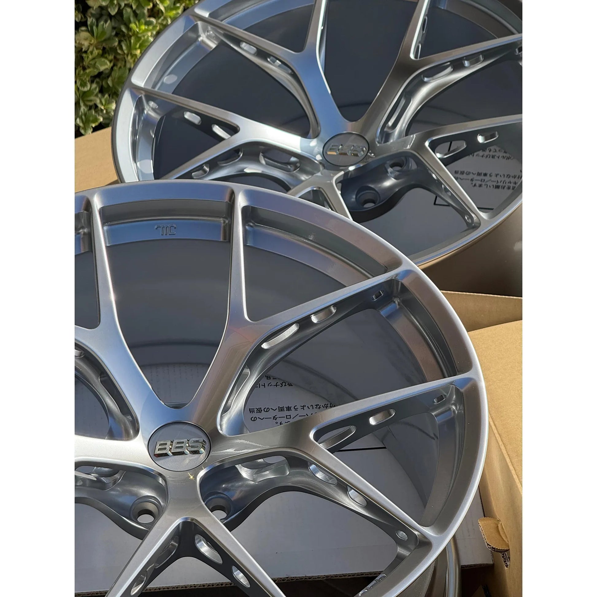 BBS FI-R Evo 20x9.5 +10, 20x10.5 +15 5x112 Diamond Silver (SET)