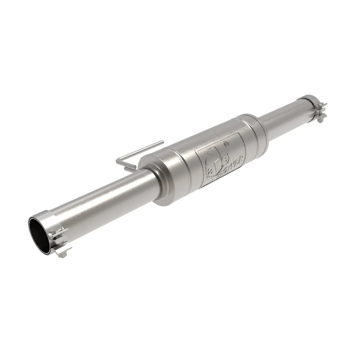 aFe 3in T304 Stainless Steel Vulcan Series Muffler Upgrade Pipe | Vulcan Series (49C38097)