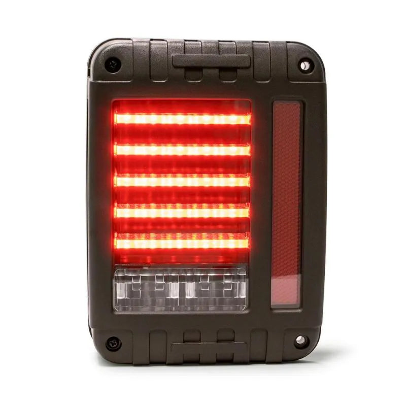 DV8 Octagon LED Tail Lights | Jeep Wrangler JK (TLJK-02)