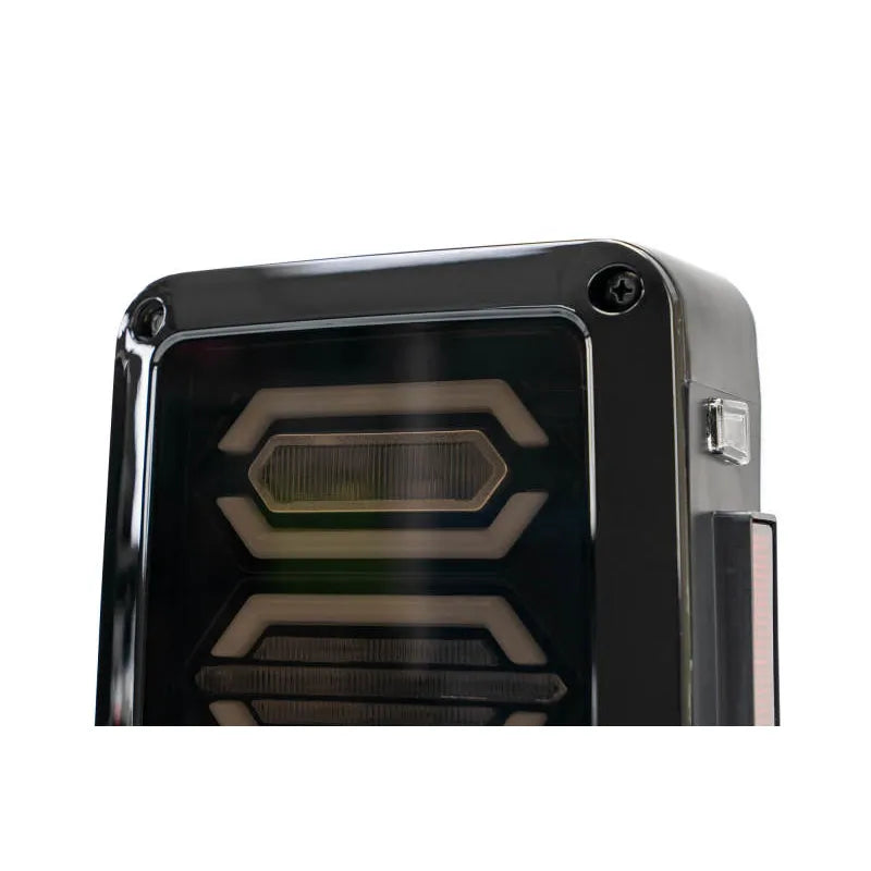 DV8 Octagon LED Tail Lights | Jeep Wrangler JK (TLJK-02)