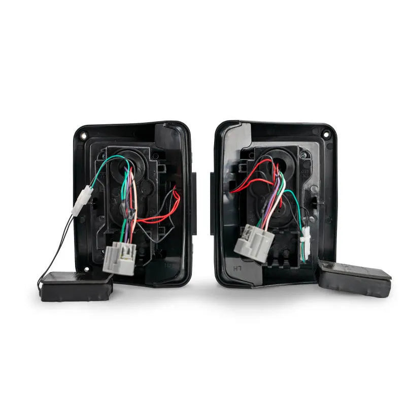 DV8 Octagon LED Tail Lights | Jeep Wrangler JK (TLJK-02)