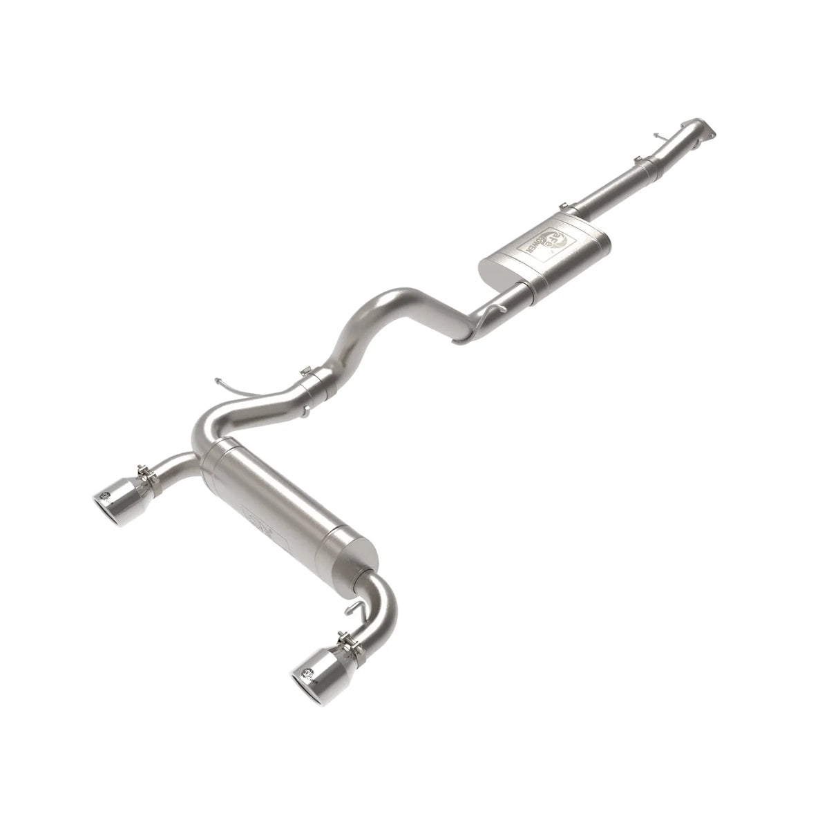aFe Vulcan Series 3in to 2.5in SS Cat-Back Exhaust | Ford Bronco (21-22) (49-33138-P)