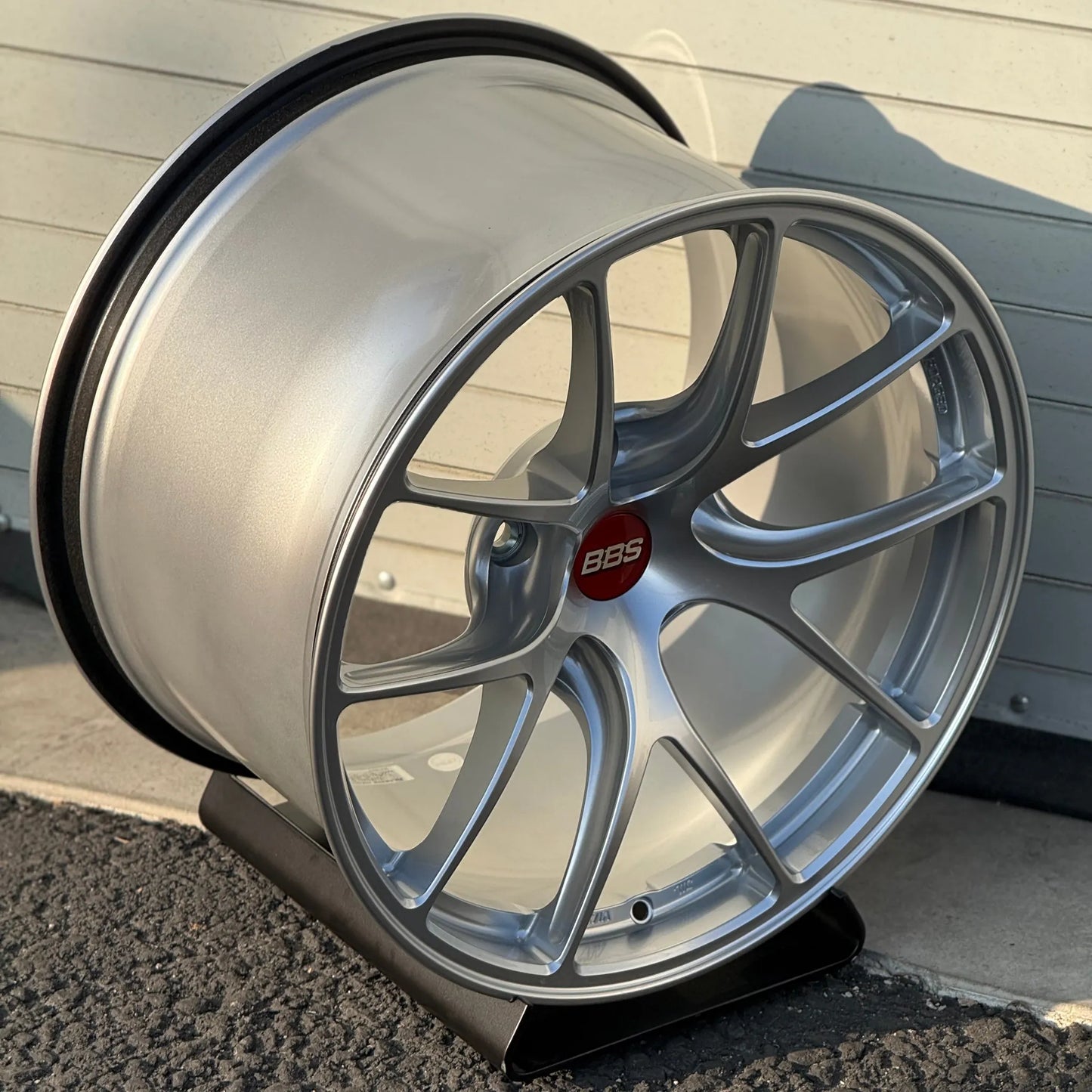 BBS RI-A 19x9 +50, 19x12 +45 5x130 Diamond Silver (SET)