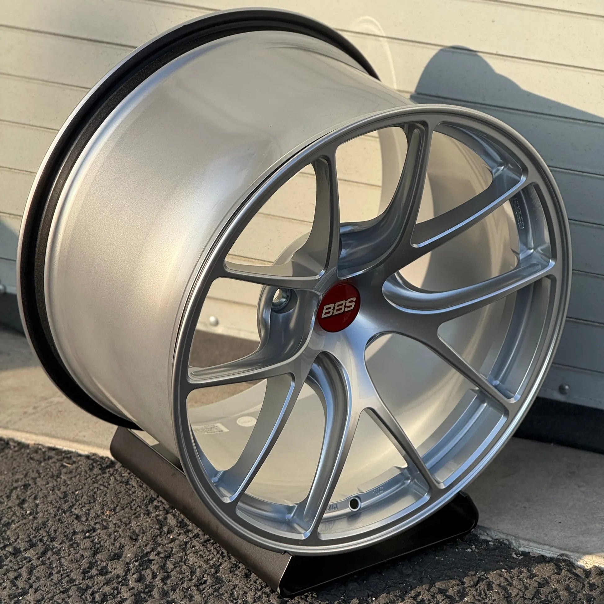 BBS RI-A 19x9 +50, 19x12 +45 5x130 Diamond Silver (SET)