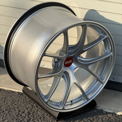 BBS RI-A 19x9 +50, 19x12 +45 5x130 Diamond Silver (SET)