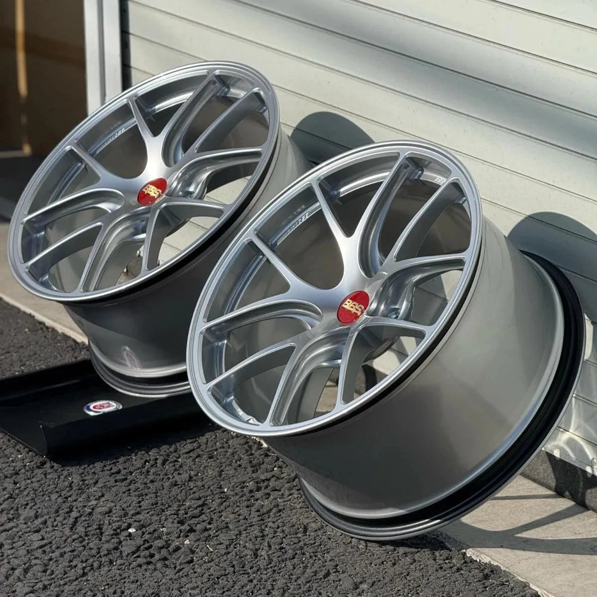 BBS RI-A 19x9 +50, 19x12 +61 5x130 Diamond Silver (SET)