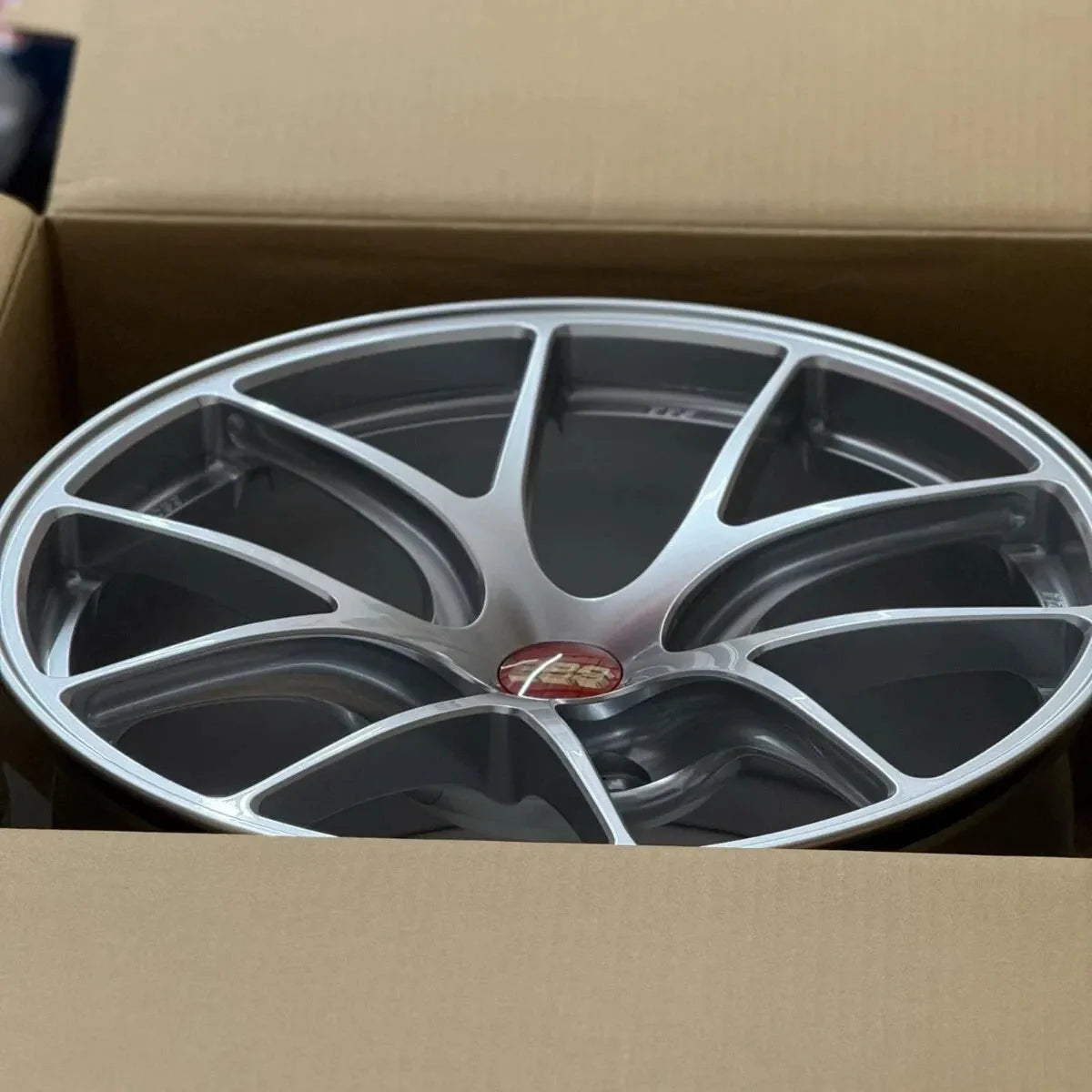 BBS RI-A 19x9 +50, 19x12 +61 5x130 Diamond Silver (SET)