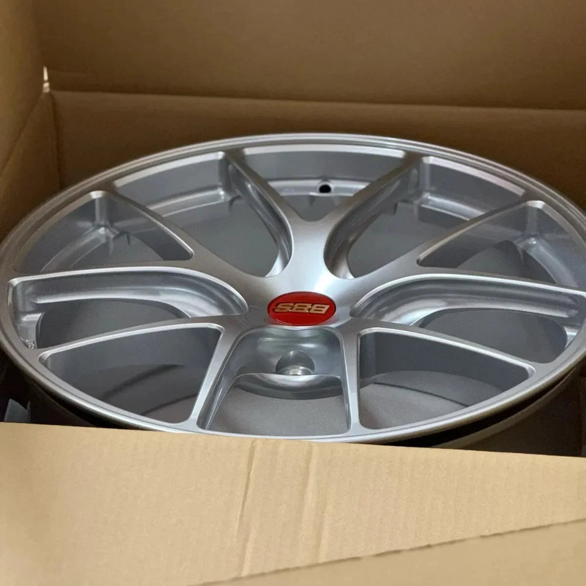 BBS RI-A 19x9 +50, 19x12 +61 5x130 Diamond Silver (SET)