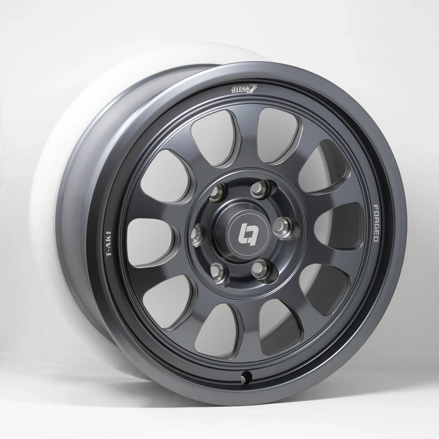 Titan 7 T-AK1 17x7.5 +42 6x130 Satin Titanium for Mercedes Sprinter (SET)