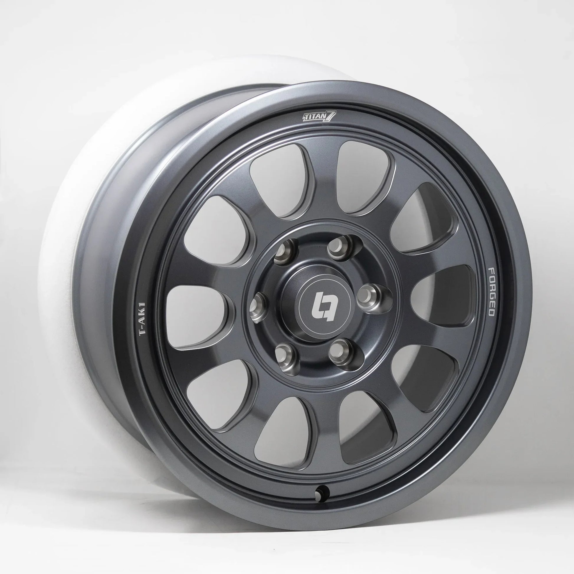 Titan 7 T-AK1 17x7.5 +42 6x130 Satin Titanium for Mercedes Sprinter (SET)