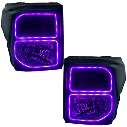 Oracle F250/350 11-16 Halo Kit ColorSHIFT w/HW | Ford F-250/350 (11-16) (2383-335)