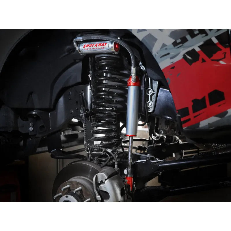 aFe Sway-A-Way 2.5in Front Shock Kit w/Res | Ford F-250/350 17-24 (301-5600-15)