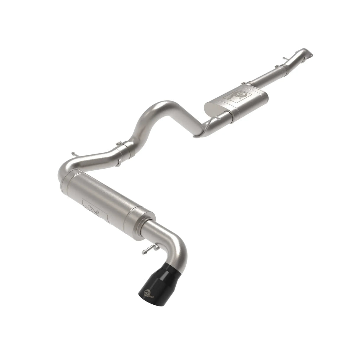 aFe Apollo GT 3in SS Black Tip Cat-Back Exhaust Ford Bronco (21-22) (49-43136-B)