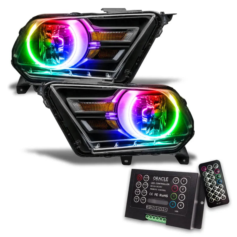 Oracle 10-14 Ford Mustang HL w/ ColorSHIFT Controller | 2005-2014 Mustang (7050-333)