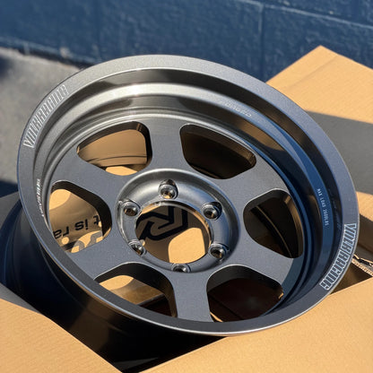 Volk Racing TE37XT M-Spec 17x8.5 -3 6x135 Dark Gunmetal (SET)