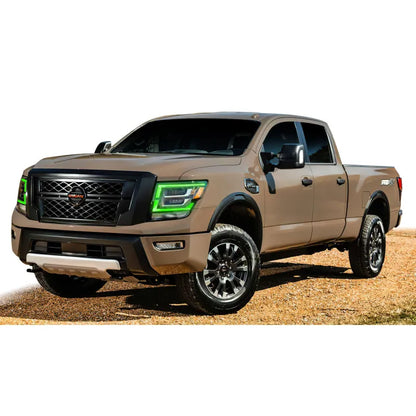Oracle RGB+W Headlight DRL Upgrade | Nissan Titan XD (1463-330)