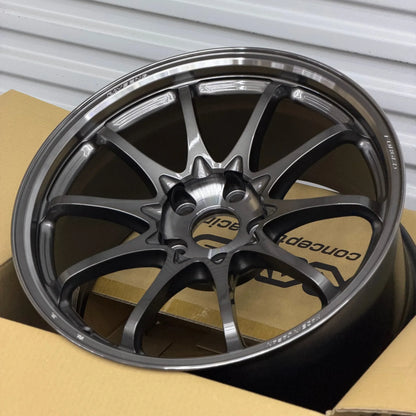 Volk Racing CE28N-Plus SL 18x9.5 +37 5x114.3 Pressed Graphite (SET)