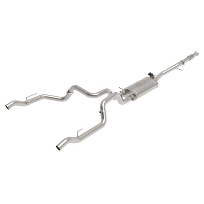 aFe Gemini XV 3in SS D&S Cat-Back Exhaust w/ Cut-Out | Chevy Silverado 1500 (19-22) (49-34138)