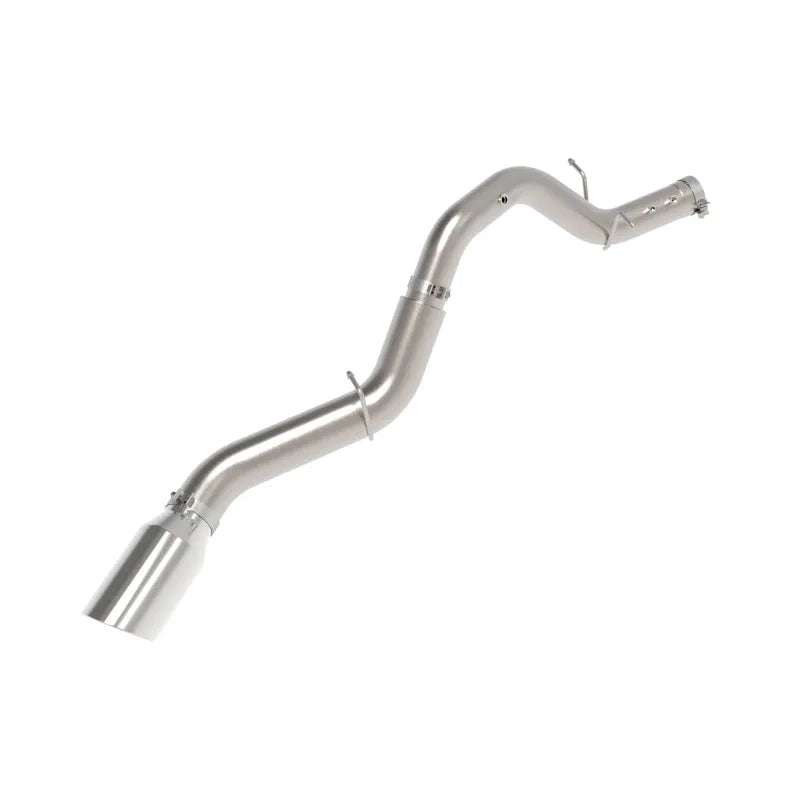 aFe Large Bore HD 5in 409SS DPF-Back Exhaust GM 24-25 | (49-44147-P)