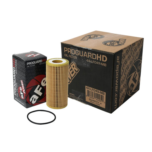 aFe Pro GUARD HD Oil Filter 4 Pack | Audi Q3 (19-21) (44-LF049-MB)
