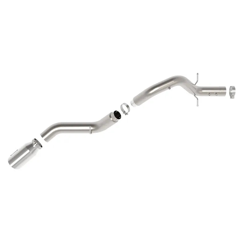 aFe Large Bore HD 5in 409SS DPF-Back Exhaust GM 24-25 | (49-44147-P)