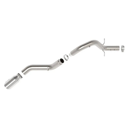 aFe Large Bore HD 5in 409SS DPF-Back Exhaust GM 24-25 | (49-44147-P)
