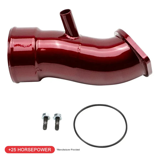 Wehrli 3.5in Intake Horn w/ PCV Port | Chevrolet 6.6L L5P Duramax (20-24) (WCF100833-RED)