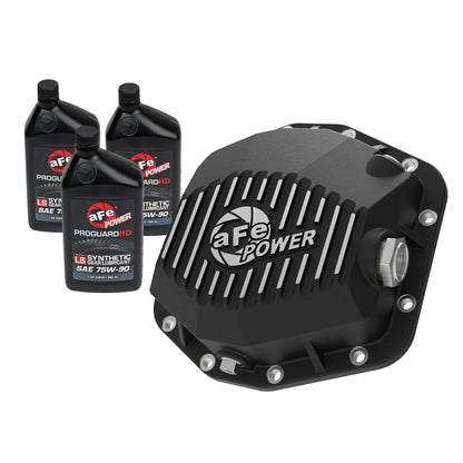 aFe Pro Series Rear Differential Cover w/ Machined Fins & Gear Oil | Ford Bronco (21-22) (46-71291B)