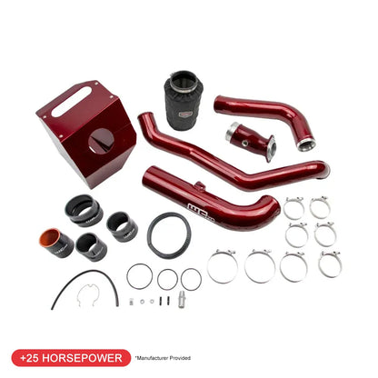 Wehrli High Flow Intake Bundle Kit Stage 2 | Chevrolet 6.6L L5P Duramax (17-19) (WCF100441-RED)