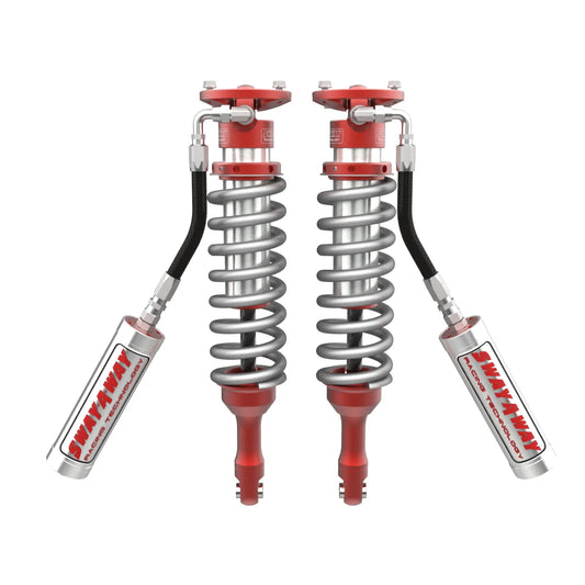 aFe Sway-A-Way 2.5in Front Coilover w/ Remote Reservoirs | Toyota Tacoma (05-22) / 4Runner V6 (03-09) (101-5600-19)