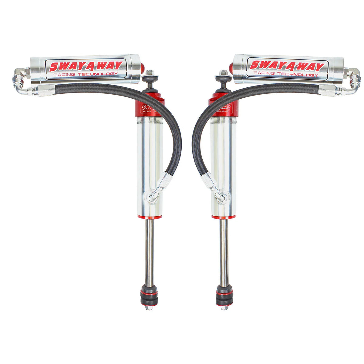 aFe Sway-A-Way 2.5in Front Shock Kit w/ Remote Reservoir | Nissan Patrol (97-17) (201-5600-05)