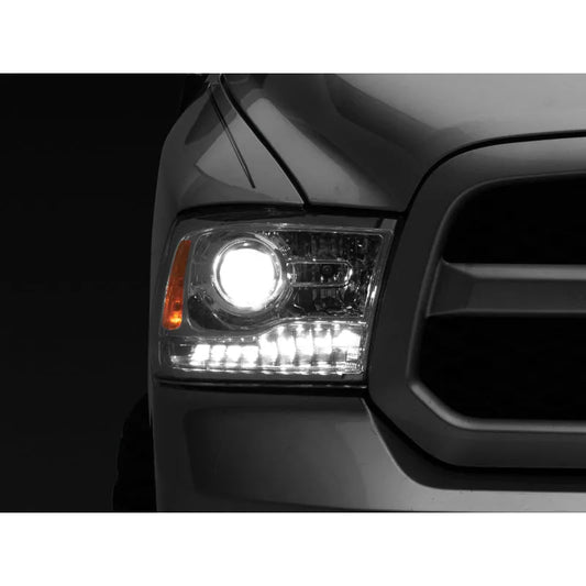 Raxiom 09-18 Dodge RAM 1500 LED Halo Headlights w/ Switchback | Dodge 09-18 (R111519)