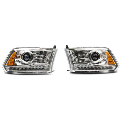 Raxiom 09-18 Dodge RAM 1500 LED Halo Headlights w/ Switchback | Dodge 09-18 (R111519)