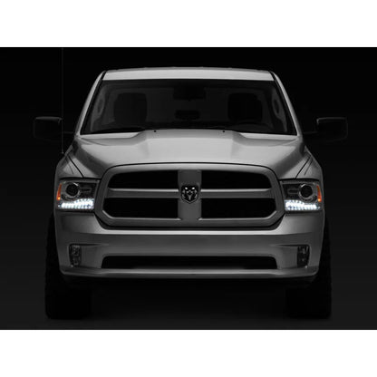 Raxiom 09-18 Dodge RAM 1500 LED Halo Headlights w/ Switchback | Dodge 09-18 (R111519)