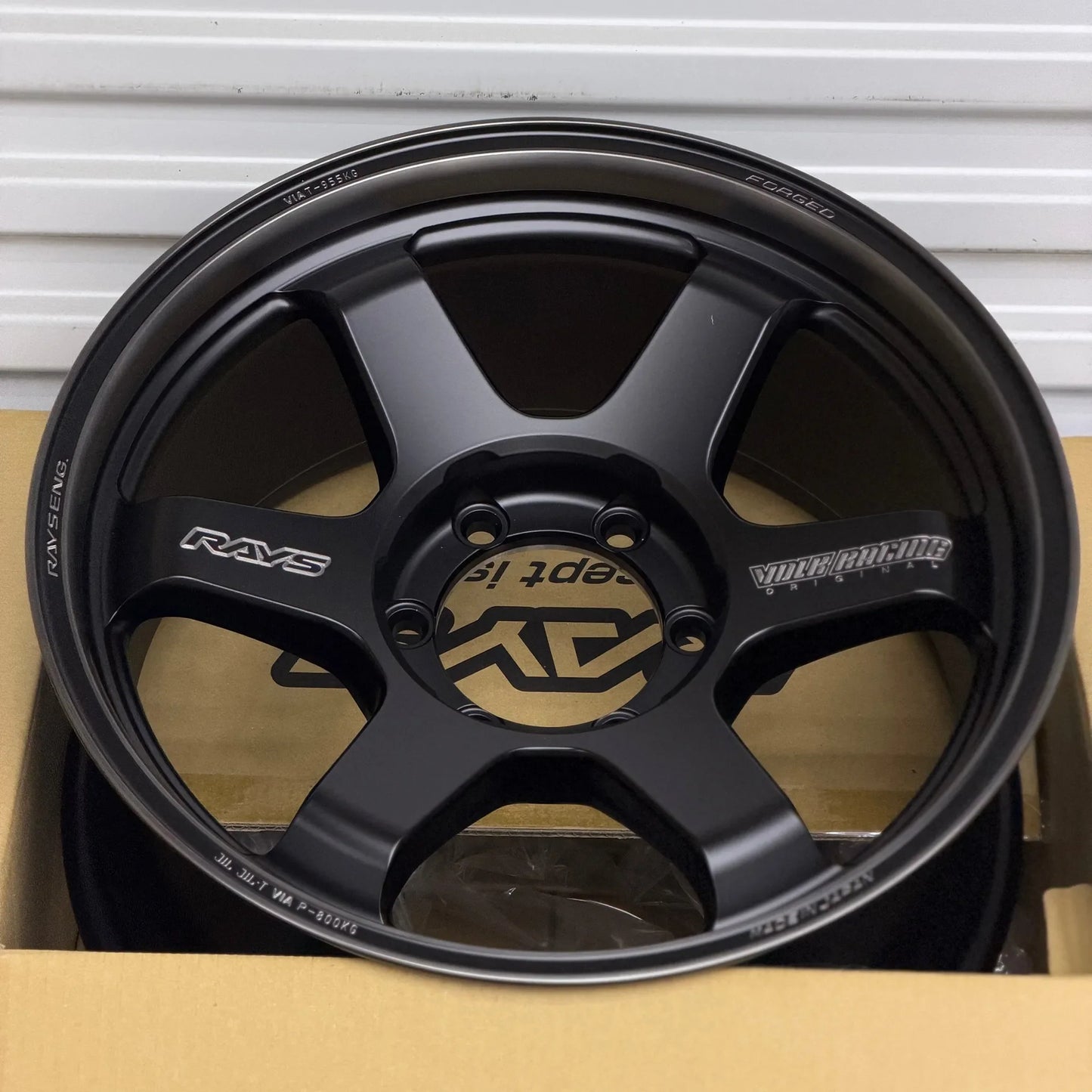 Volk Racing TE37 Ultra Large PCD M-Spec Black Shadow LTD 18x9 +15 6x139.7 Matte Translucent Black (SET)