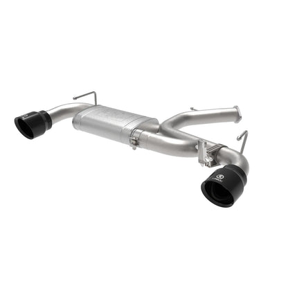 aFe Takeda 3in SS Axle-Back Exhaust w/ Black Tips | Hyundai Veloster N (19-20) (49-37007-B)
