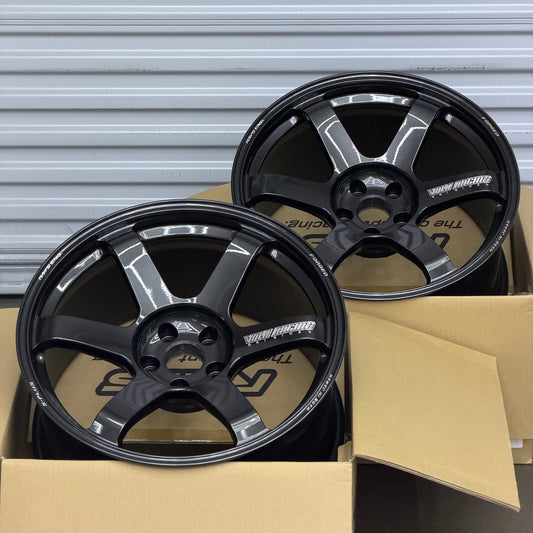 Volk Racing TE37 Saga S-Plus 19x10 +8, 19x11 +18 5x112 Diamond Dark Gunmetal (SET)