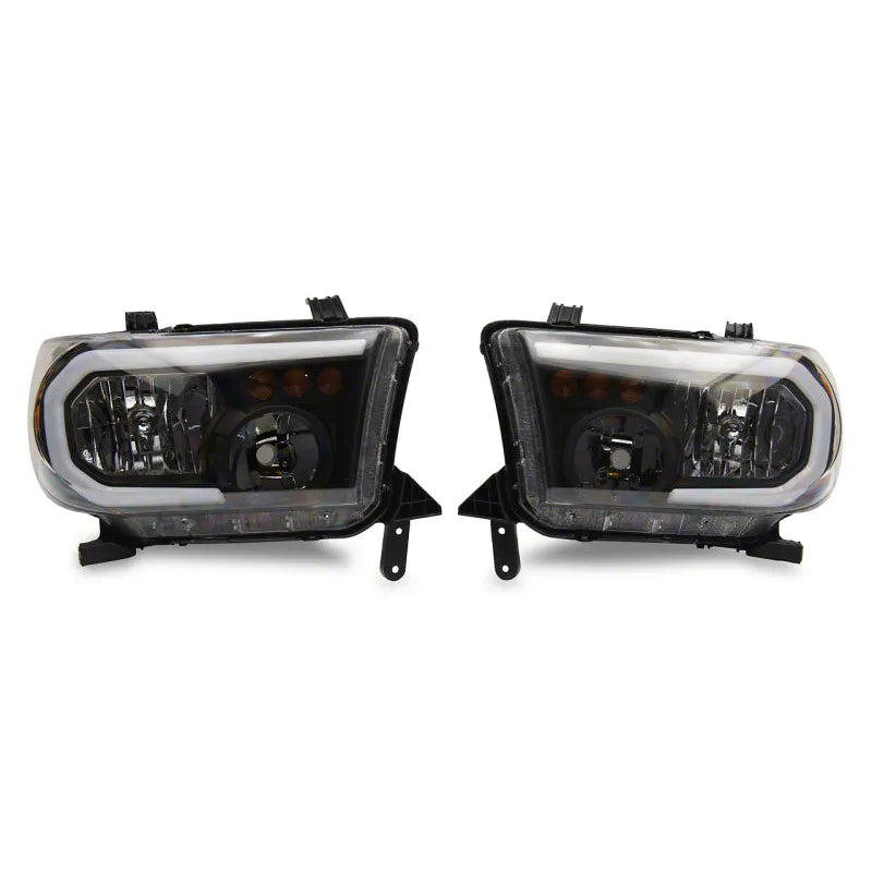 Raxiom 07-22 Toyota Tundra Axial Headlights w/ SEQL LED Bar | Tundra (TU16005)