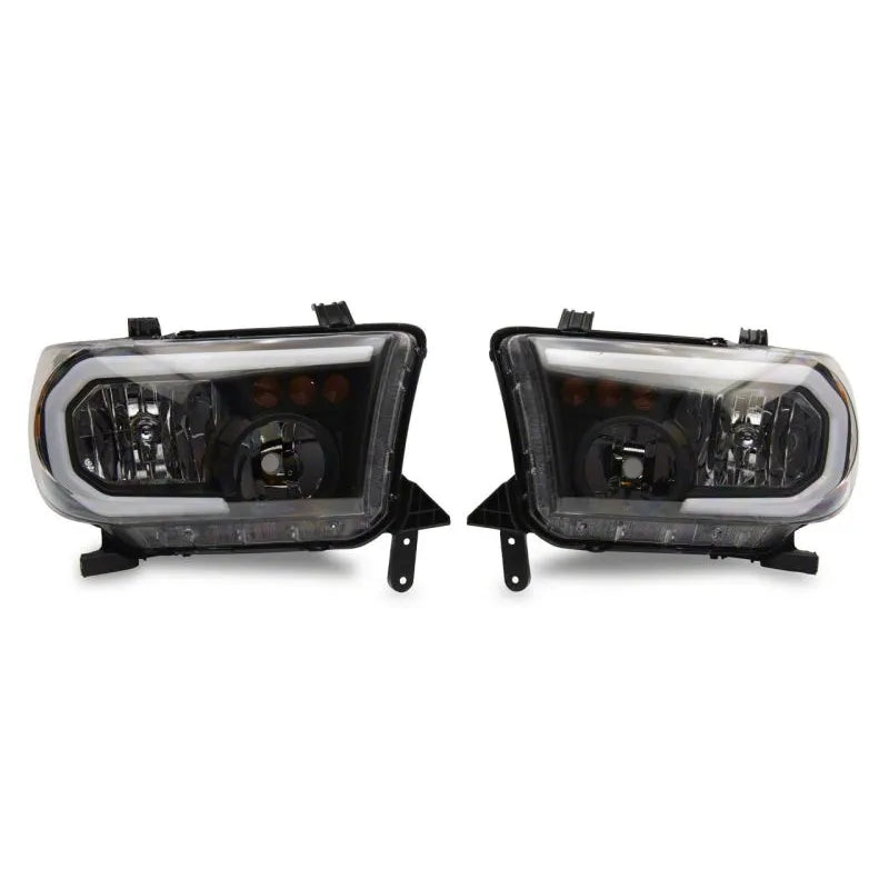Raxiom 07-22 Toyota Tundra Axial Headlights w/ SEQL LED Bar | Tundra (TU16005)