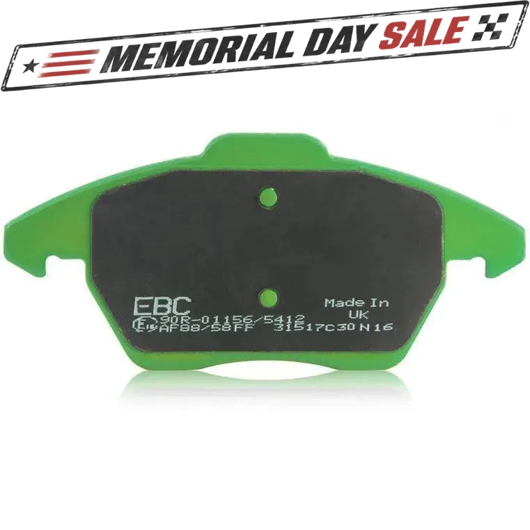 EBC Greenstuff Front Brake Pads | Multiple Honda/Acura Fitments (DP21655)