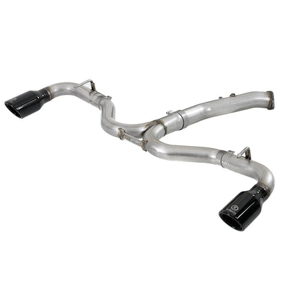 aFe Takeda 3in to 2.5in 304 SS Axle-Back Exhaust Hyundai Elantra GT Sport (18) (49-37002-1B)